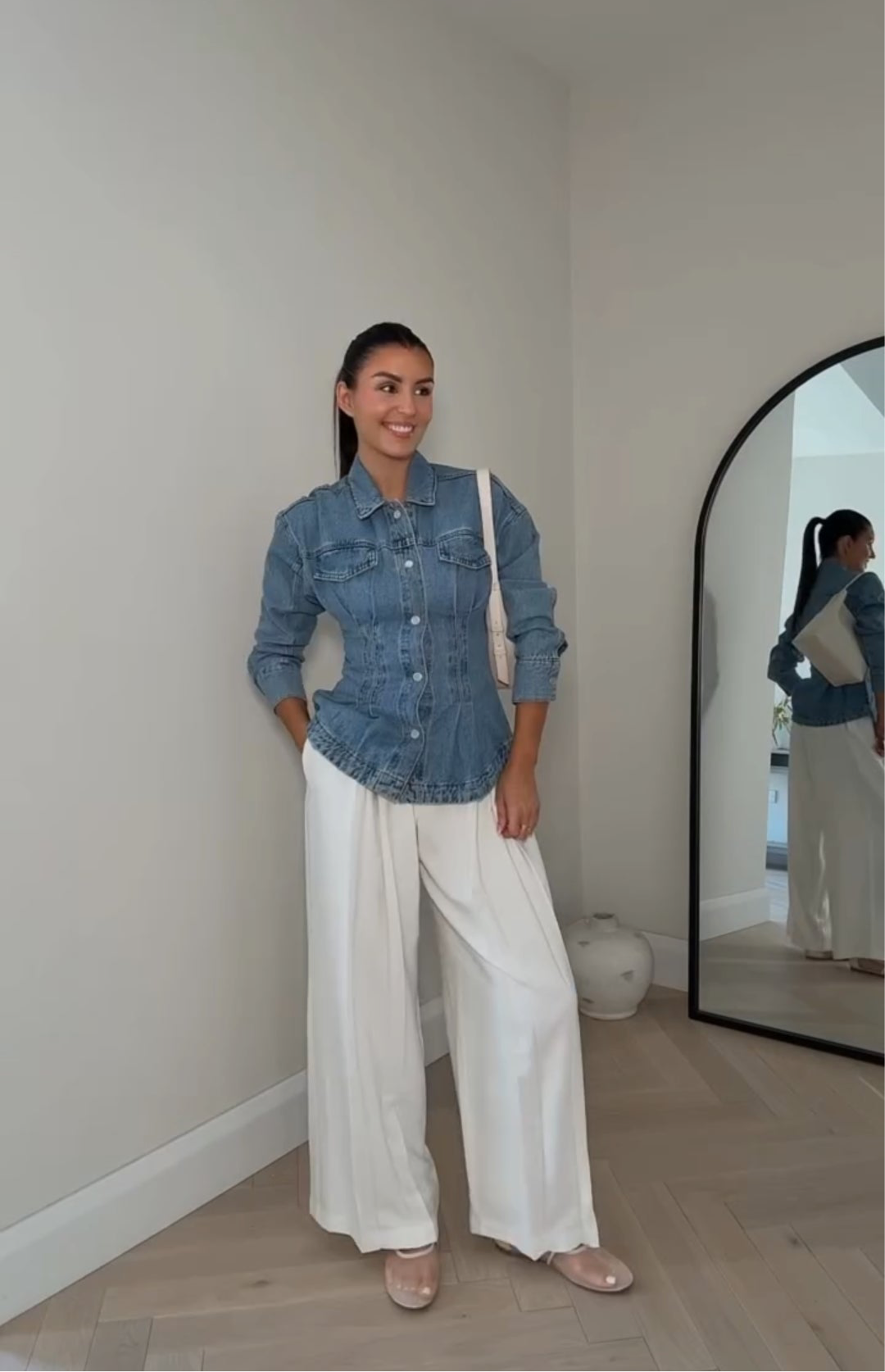 Fitted Denim Jacket