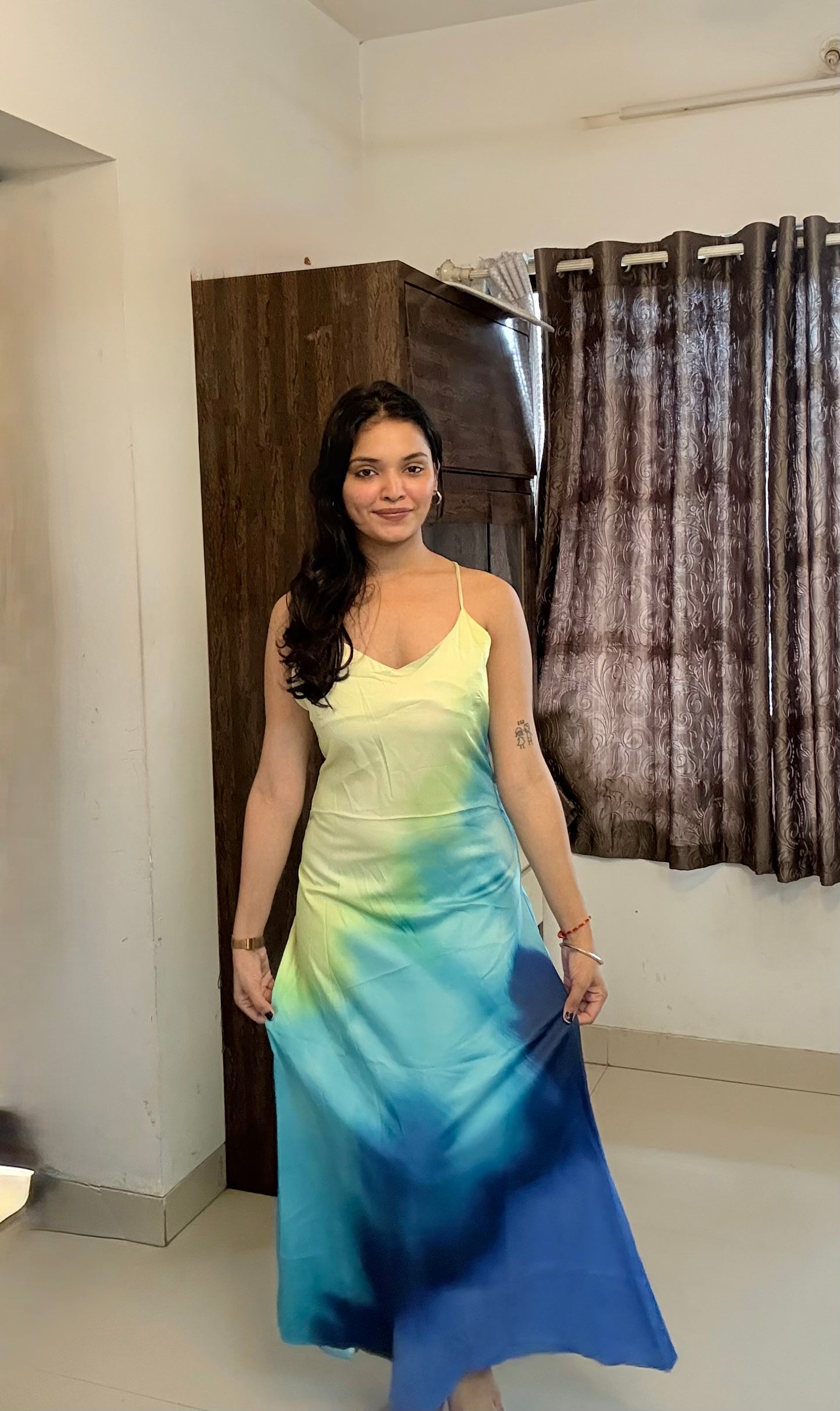 Ocean drift maxi dress