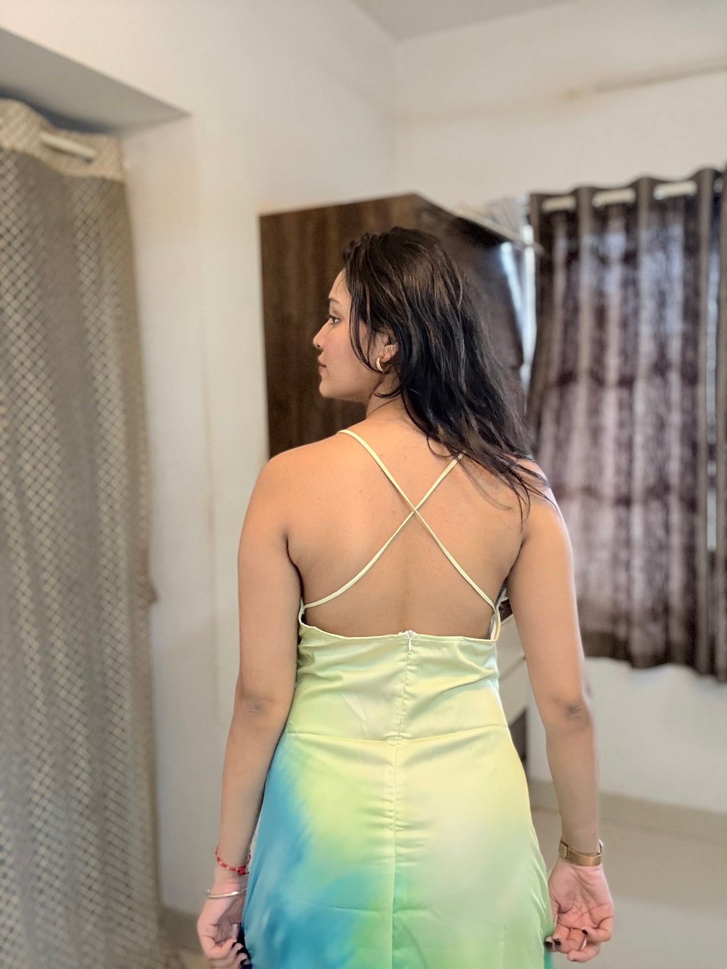 Ocean drift maxi dress