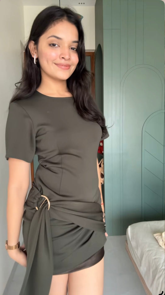 Olive Luxe Dress